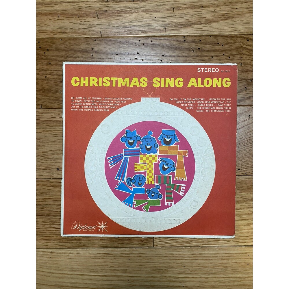 Christmas Sing-a-Long Diplomat Records Vinyl Record